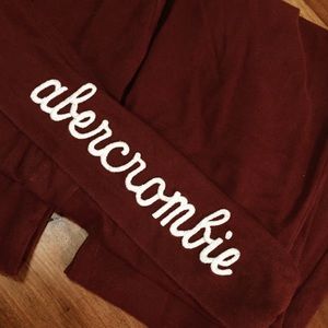 Abercrombie & Fitch Yoga Pants Burgundy